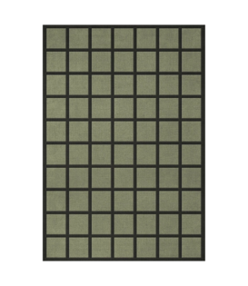 Layered - Avenue Checked Olive rug