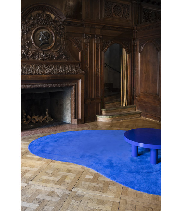 Layered  Layered Residue Vloerkleed Cobalt