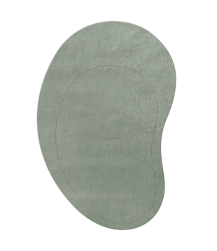 Layered Residue Rug,  Sage