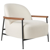 Gubi - Sejour lounge armchair - Dora boucle 001