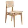 Gubi - C-chair black oak - paper cord