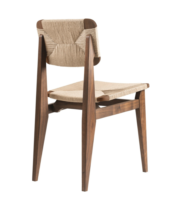 Gubi  Gubi - C-chair black oak - paper cord