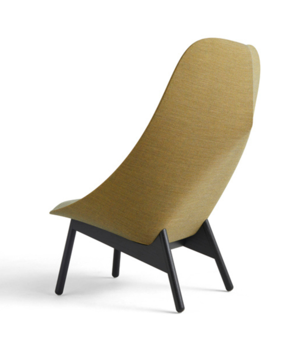 Hay  Hay Uchiwa - Uchiwa lounge stoel voorkant Raas 952/achter Remix 962 - basis eiken