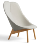 Uchiwa lounge stoel voorkant Linara 441/ Surface 240 - basis eiken