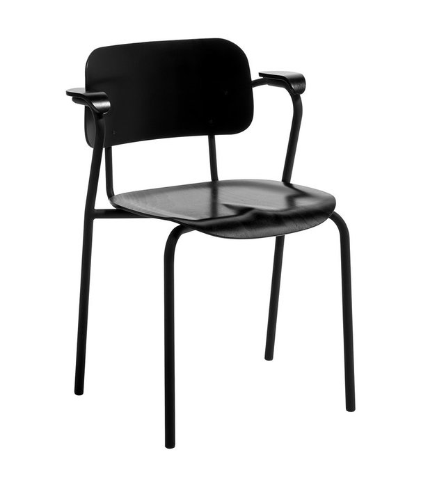 Artek  Artek - Lukki Chair, tube base / black