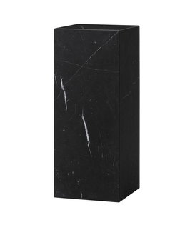Audo -  Plinth Pedestal coffee table marble H75
