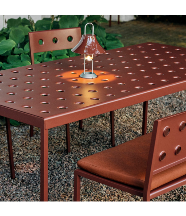 Hay  Hay - Balcony lounge bench with arm L121,5