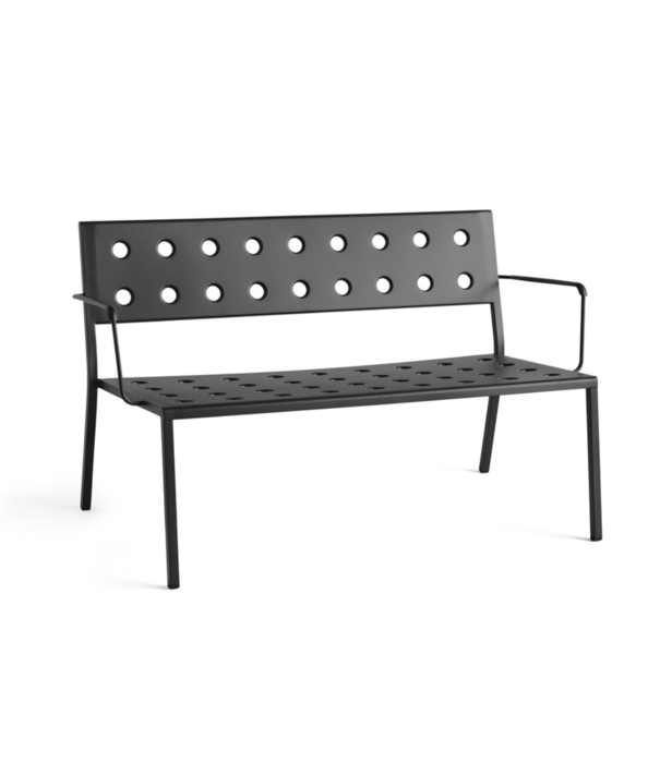Hay  Hay - Balcony lounge bench with arm L121,5