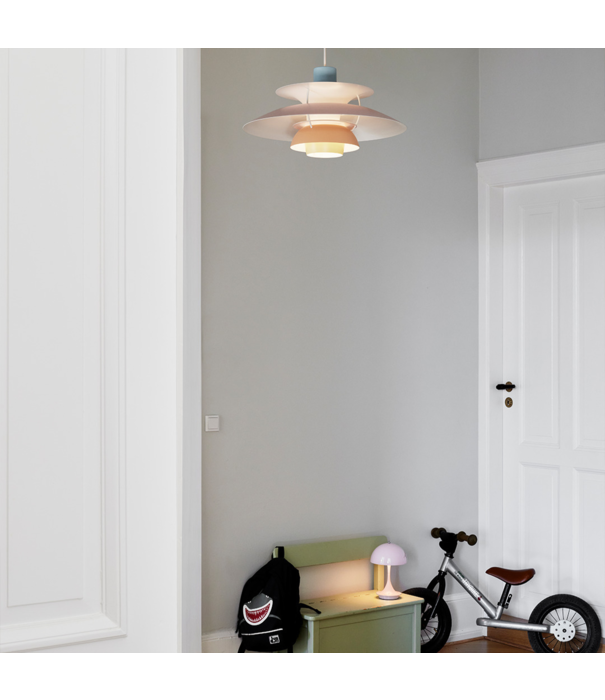 Louis Poulsen  Louis Poulsen - PH 5 Pastels Hanglamp blue rose peach