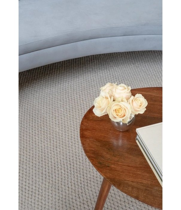 Layered  Layered - Classic Structured Wool Rug True Greige