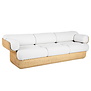 Gubi - Basket 3-seater Sofa, rattan - Mumble 40