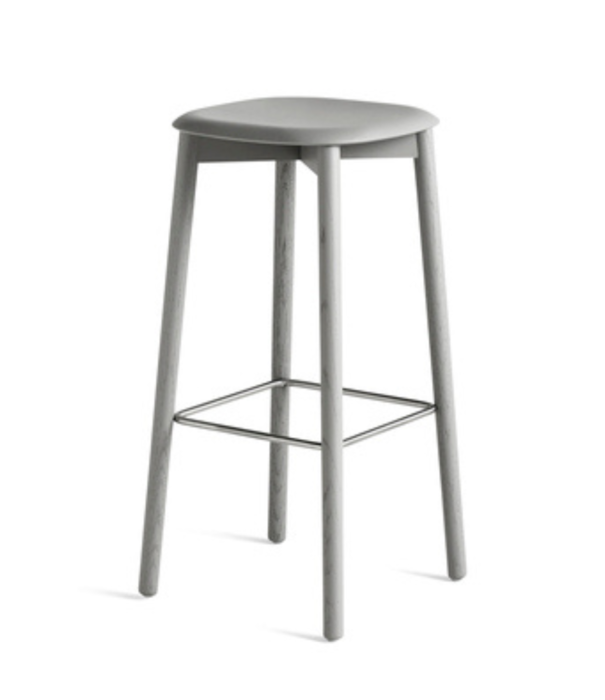 Hay  Hay - Soft Edge 82 bar stool, lacquered oak