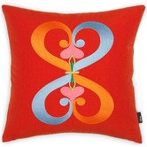 Vitra - Embroidered Pillows Double Heart, red