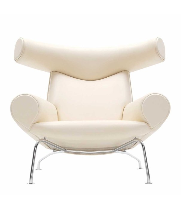 Fredericia  Fredericia - Wegner Ox chair, brushed chrome