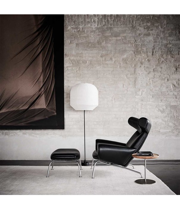 Fredericia  Fredericia - Wegner Ox chair, brushed chrome