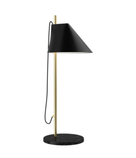 Yuh table lamp brass - base marble