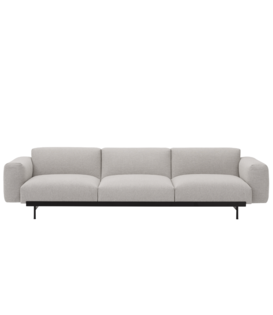 Muuto - In Situ 3-seater Sofa combination 1 fabric Clay 12 beige