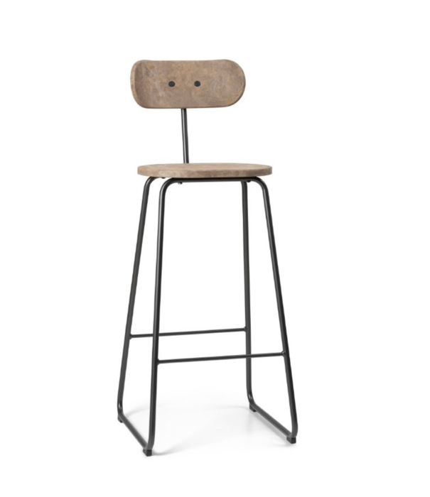 Mater Design  Mater Design - Earth barstool - with backrest