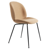 Gubi - Beetle chair upholstered Aurin Backhausen - conic black base