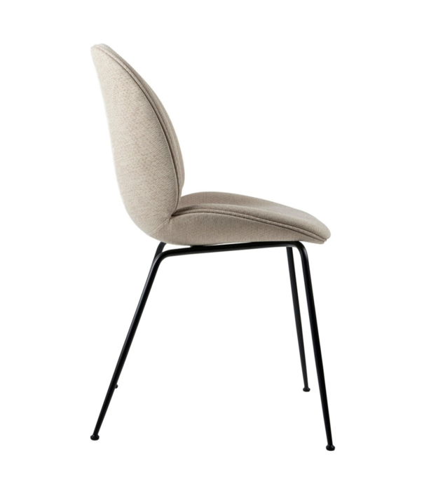 Gubi  Gubi - Beetle chair upholstered Tempt - conic black base