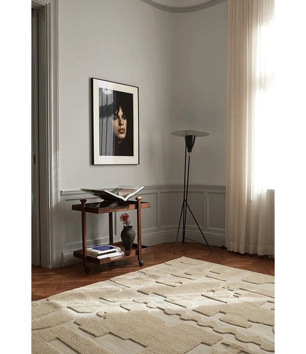 Layered  Layered - Stig Lindberg Gunnel Rug wool Bone White