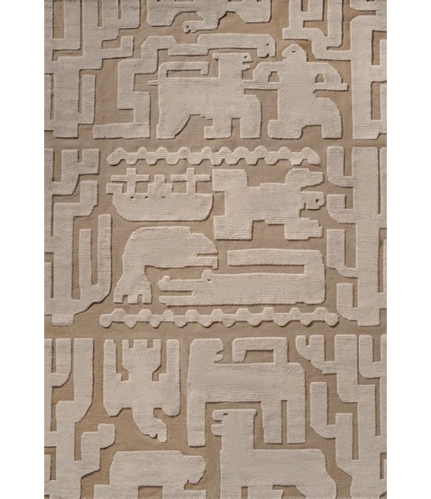 Layered  Layered - Stig Lindberg Gunnel Rug walnut brown