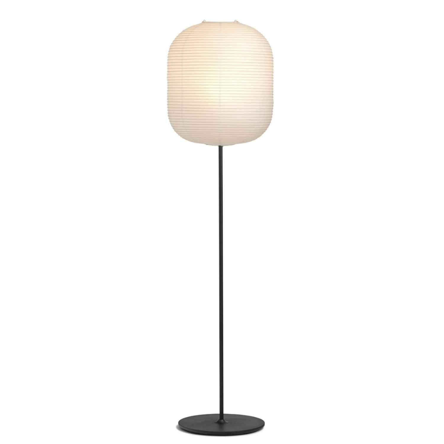 Rice paper shop floor lamp