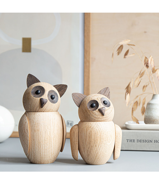 Architectmade  Bubo Uil eiken