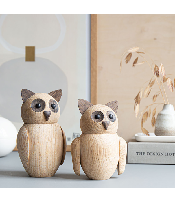 Architectmade  Bubo Owl oak