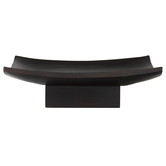 Relevé platter dark brown