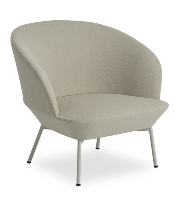 Muuto  Muuto - Oslo lounge chair Vidar - grey base