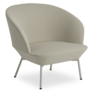 Muuto - Oslo lounge chair Vidar - grey base