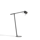 One + Desk black aluminum