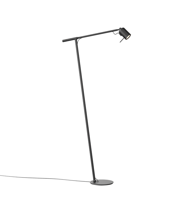 Tonone  Tonone - One floor lamp smokey black