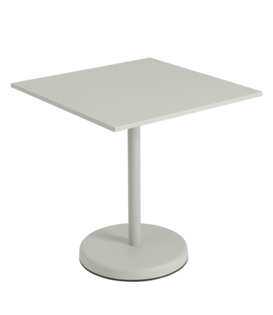 Linear Steel BistroTable 70 x 70
