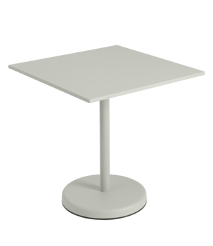 Linear Steel BistroTable 70 x 70