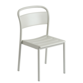 Muuto Outdoor - Linear Steel Side Chair Grey