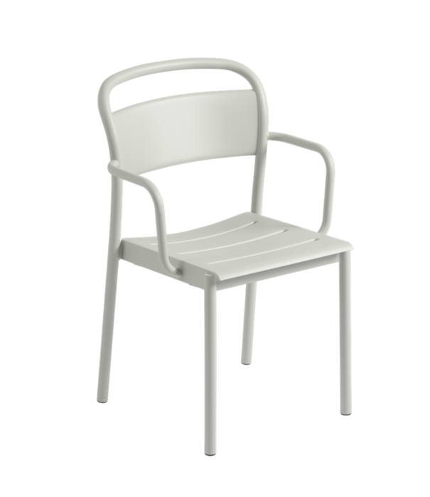 Muuto  Muuto Linear Steel Armchair Grey