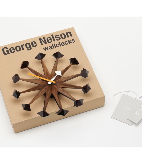 Vitra  Vitra - Nelson Polygon Clock walnut