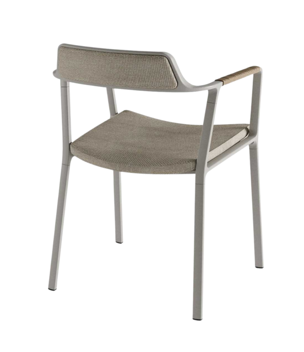 Vipp  711 Open Air Stoel Meadow,  light grey frame