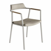 Vipp 711 Open Air Stoel Meadow,  light grey