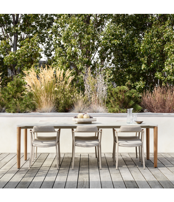 Vipp  711 Open Air Stoel Meadow,  light grey frame