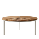 Vipp - 716 Outdoor coffee table teak Ø90