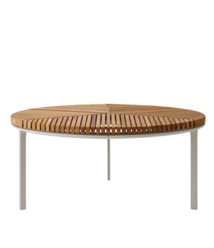 Vipp Open-Air Coffee Table teak 90cm
