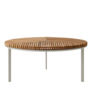 Vipp - 716 Outdoor coffee table teak Ø90