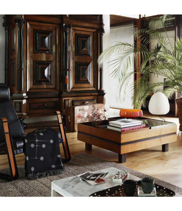 Vitra  Vitra Cité Fauteuil Bleu Marcoule , Tress pebble melange