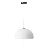 Vipp - 595 Sculpture hanglamp - wit opaalglas