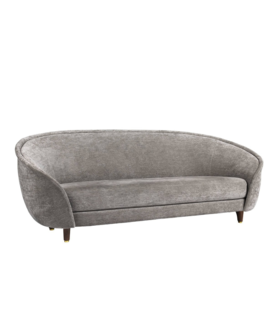 Gubi - Revers 3-seater Sofa - fabric Belsuede