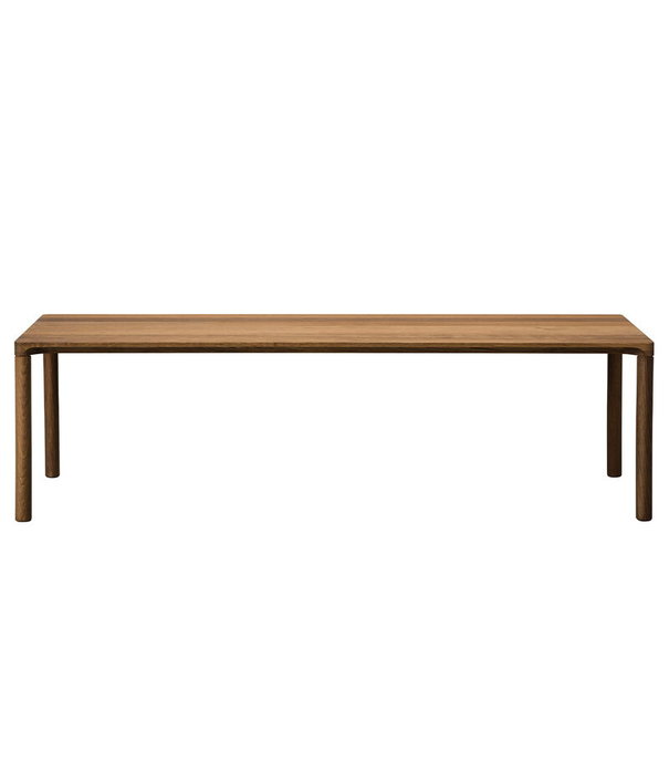 Fredericia  Model 6720, Piloti Wood salontafel, gerookt eiken
