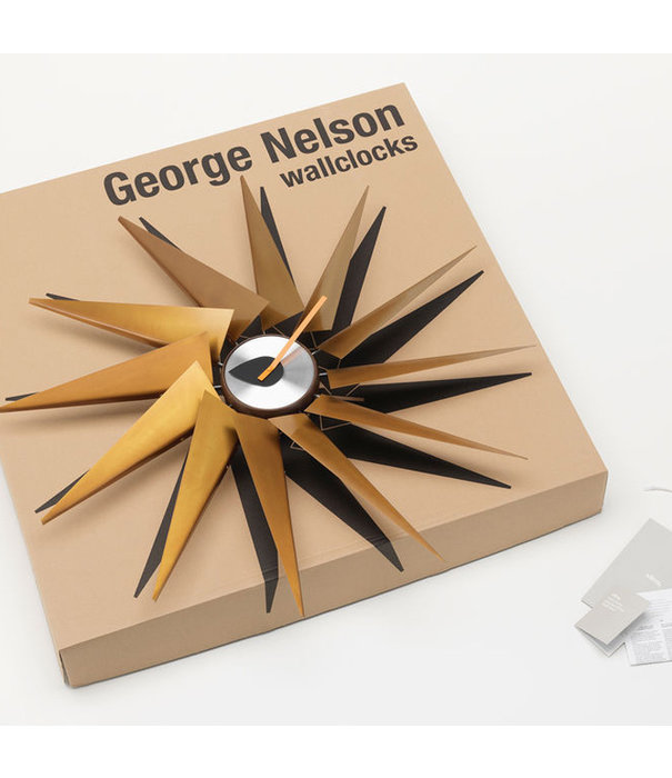 Vitra  Vitra  Turbine Wall Clock brass / aluminium